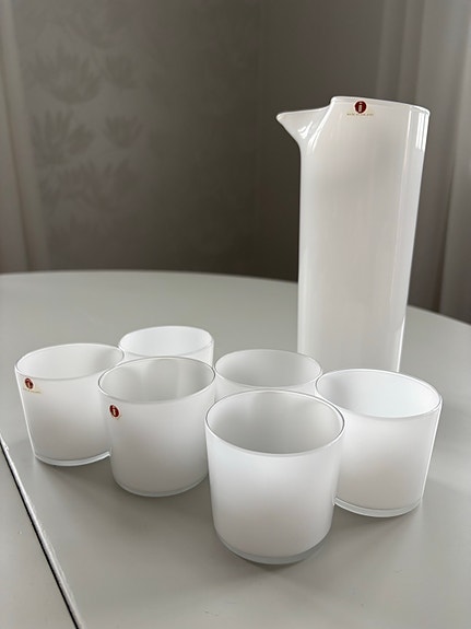 Iittala kaadin ja juomalasit