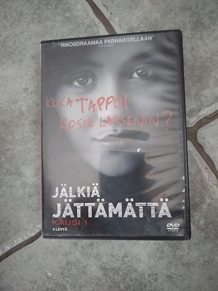 Jälkiä jättämättä kausi 1 DVD