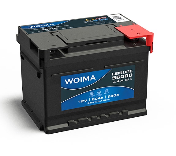 Woima vapaa-ajan akku 60Ah