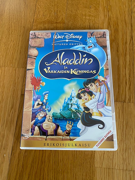 Aladdin ja varkaiden kuningas dvd