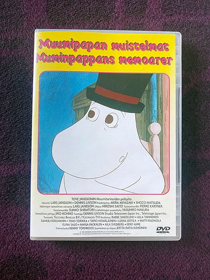 Muumipapan muistelmat DVD Suomipuhe