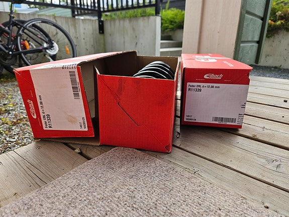 Audi A3 8VA Eibach jouset, taka, 2 kpl
