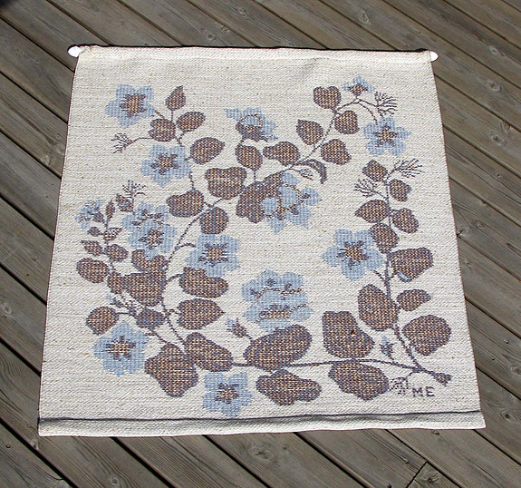 Ryijy, design Margareta Erikson