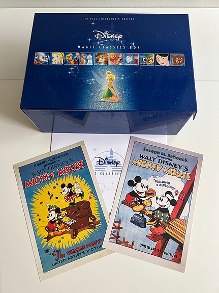 Disney Magic Classics Box –20 DVD Collector’s Edition – täydellinen keräilyboksi