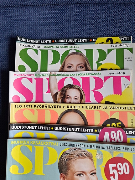 Sport-lehti 5kpl/1€
