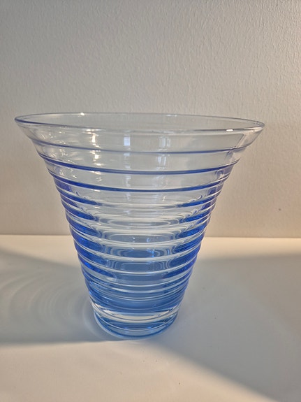 Iittala Aino Aalto maljakko, sininen