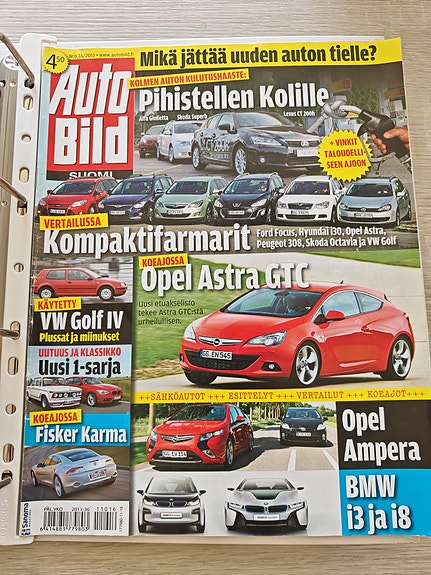 AutBild Suomi vuosilta 2004, 2009, 2010 ja 2011