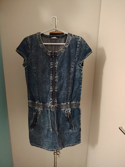 Lindex farkkumekko koko 164 sininen