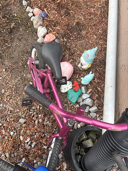 Lasten polkupyörä 16" pinkki