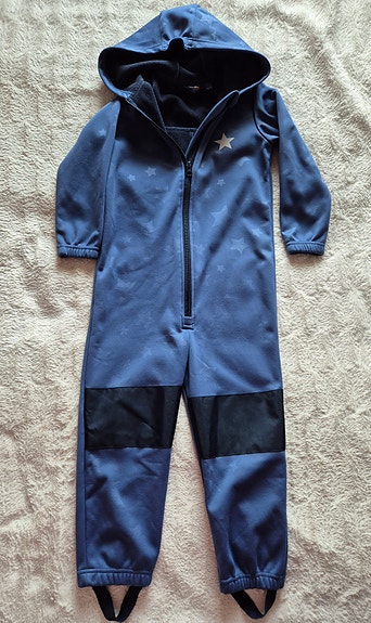 Lupilu fleece-haalari koko 110/116 sininen pojille