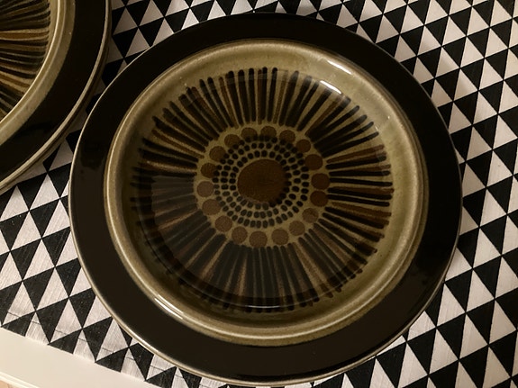 Arabia Kosmos lautaset 20cm 2 kpl