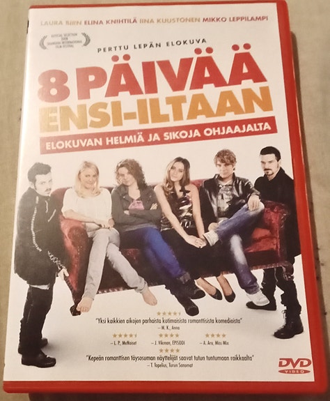 8 päivää ensi-iltaan DVD-elokuva