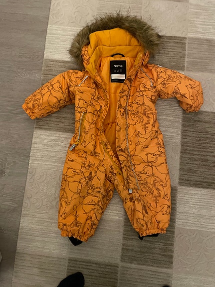 Reima haalari 80 oranssi polypropeeni unisex
