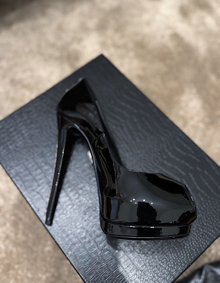 💀 Philipp Plein – seksikkäät korkokengät, mustat, koko 39, uudet, laatikossa
