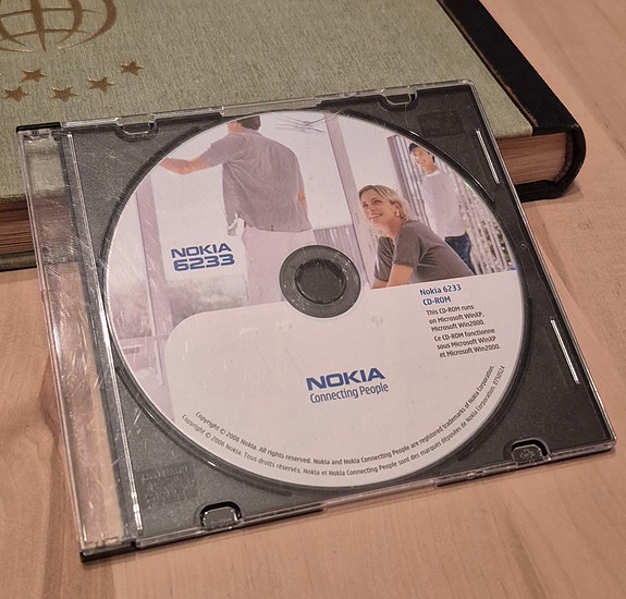 Nokia 6233 CD-rom