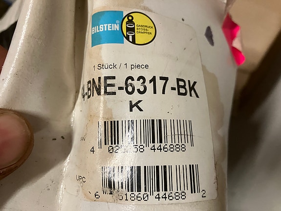Honda Accord CA Takaiskari Bilstein 85-89