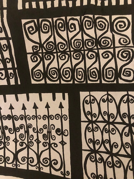 Marimekko Pariisin portit verhot 2 kpl