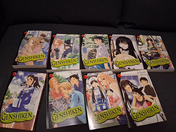 Genshiken Manga 1-9 (Eng)