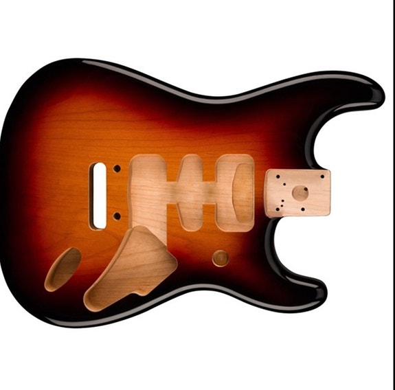 Fender Stratocaster deluxe body sunburst