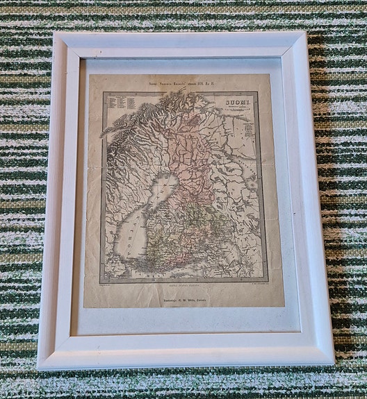 Vanha Suomen kartta