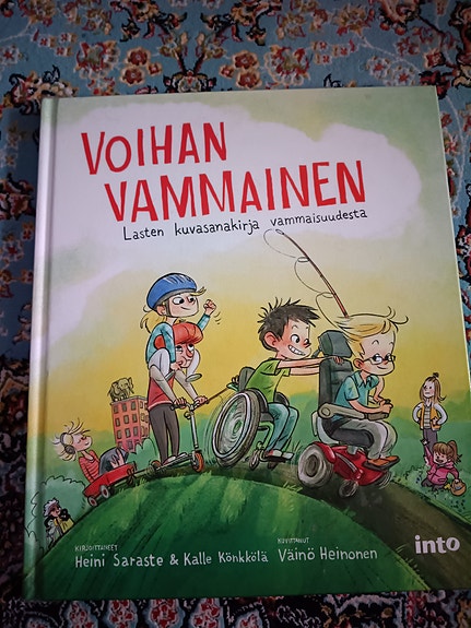 Voihan vammainen - Lasten kuvasanakirja vammaisuudesta