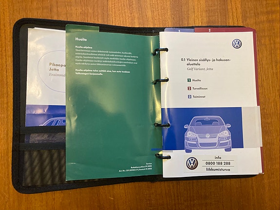 Volkswagen Golf Variant , Jetta Auto Kansio  UUSI \ KÄYTTÄMÄTÖN!