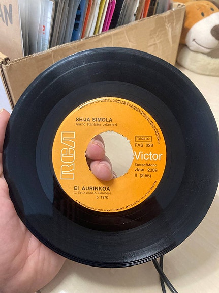 Seija Simola Ei aurinkoa / Maritza vinyylisingle VG