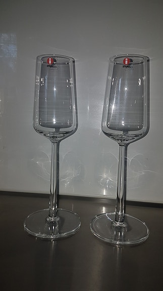 Iittala Essence samppanjalasit kirkas lasi 2 kpl