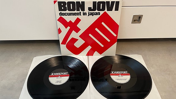 BON JOVI Document in Japan 2LP 1985 Live