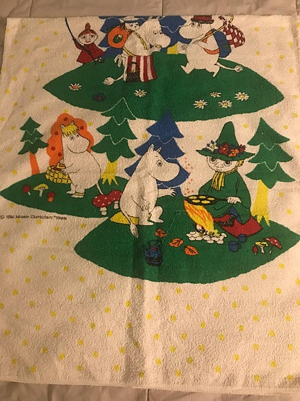 Muumi pyyhe (Copyright 1998 Moomin Characters)
