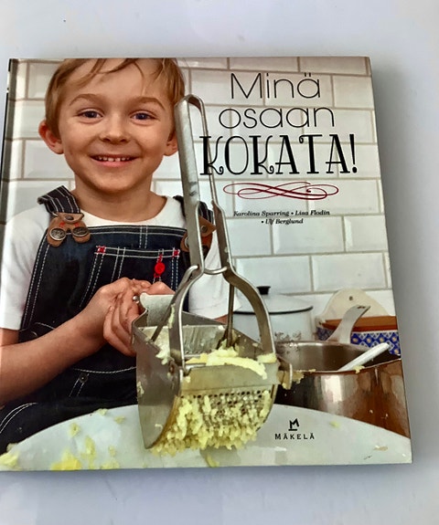 Minä osaan kokata- lasten keittokirja, uusi