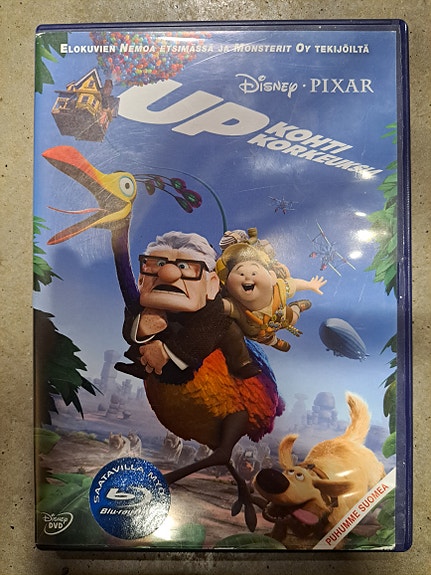 Up kohti korkeuksia dvd