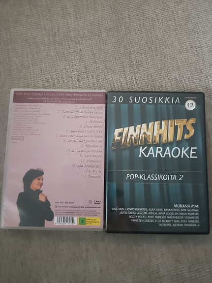 Karaoke DVD 2kpl