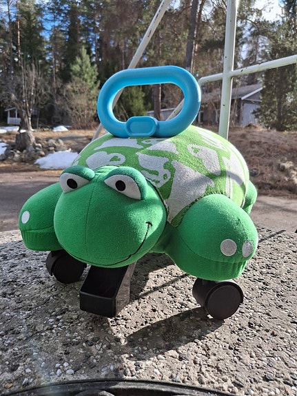 Päältä ajettava kilpikonna