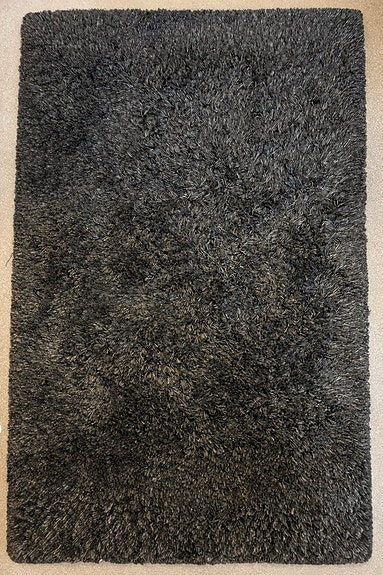 IKEA GÅSER pehmeä harmaa matto 133×195 cm