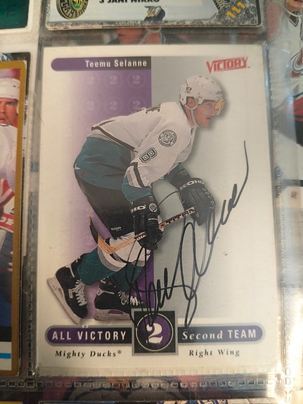 Teemu Selänne nimmarikortit
