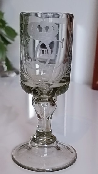 Vintage Karl XII monogrammilasi