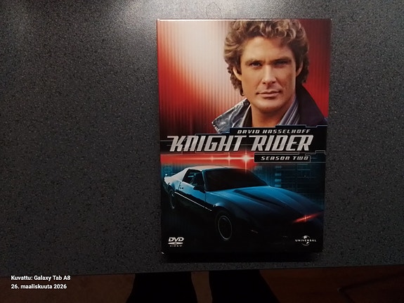 Knight Rider kausi 2 6 levyä