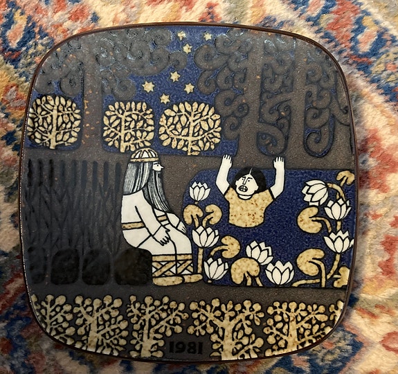 Arabia Kalevala vuosilautanen 1981