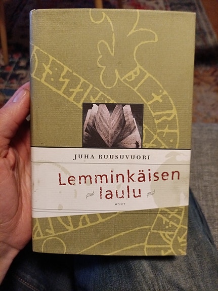Juha Ruusuvuori Lemminkäisen laulu kirja kovakantinen