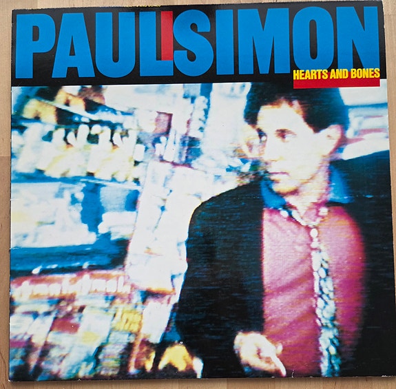 Paul Simon Hearts and Bones vinyyli LP