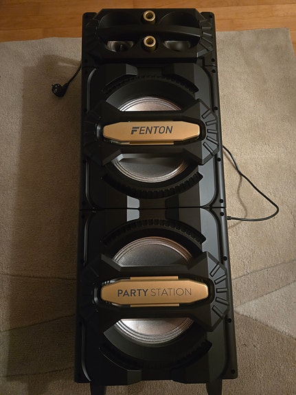 Fenton LIVE2102 party station 2 x 10" 800W sound system