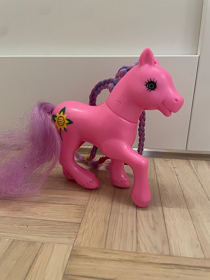 Pinkki My little pony- poni