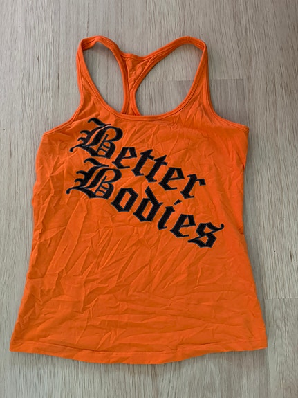 Better Bodies oranssi toppi