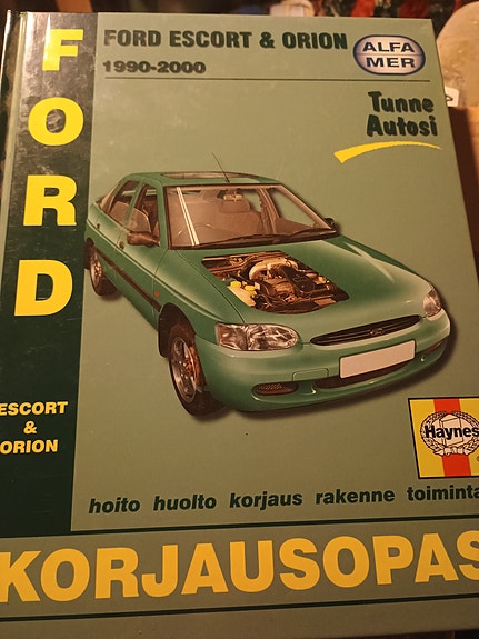 Ford Escort & Orion 1990-2000 korjausopas