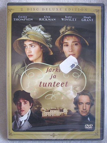 Järki ja tunteet dvd uusi