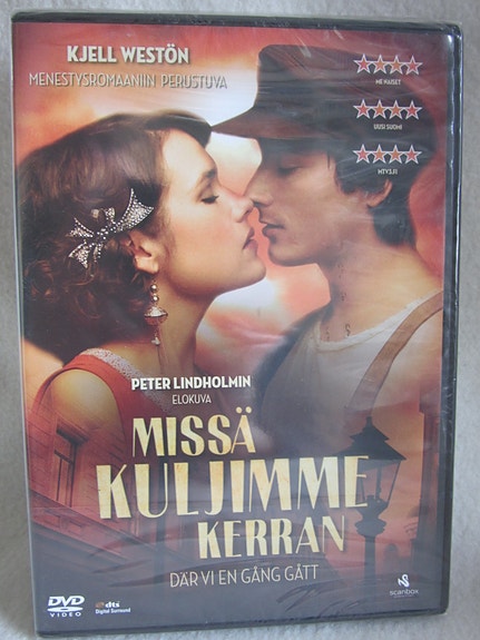 Missä kuljimme kerran dvd uusi