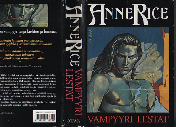 Rice, Anne: Vampyyri Lestat, Otava 1993, skp., K3