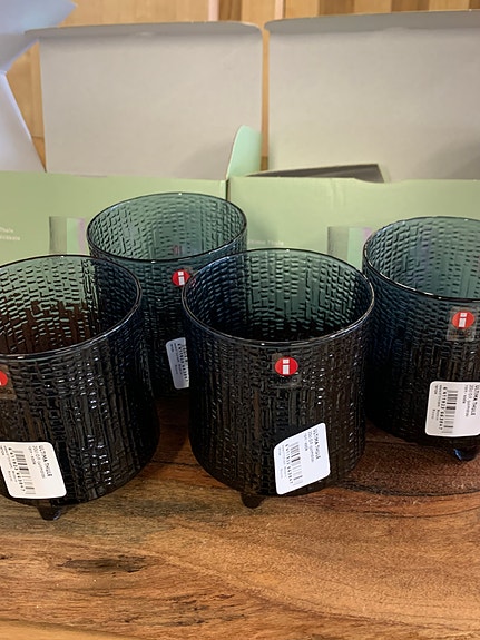 Iittala Ultima Thule juomalasit, väri sade, 4 kpl