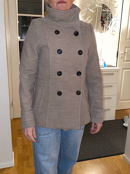 H&M villakangastakki naisten S beige